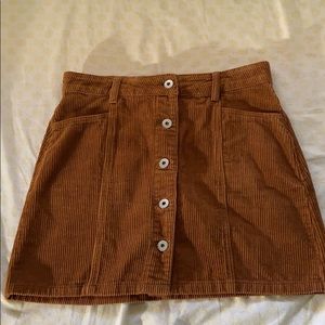 Cotton on corduroy skirt